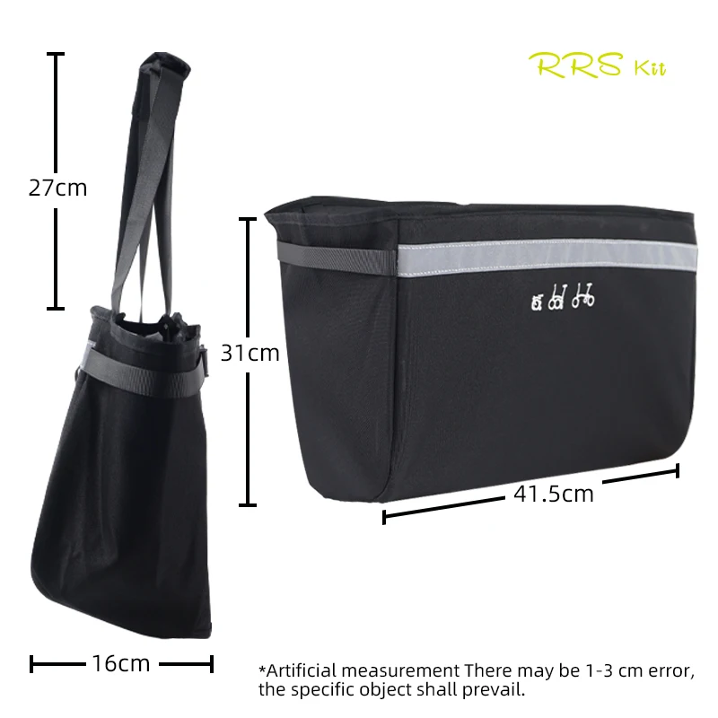 Front Storage Bag With Bracket Original Front Storage Bag Vegetable Basket Bag And Internal Bracket For Brompton Folding Bicycle