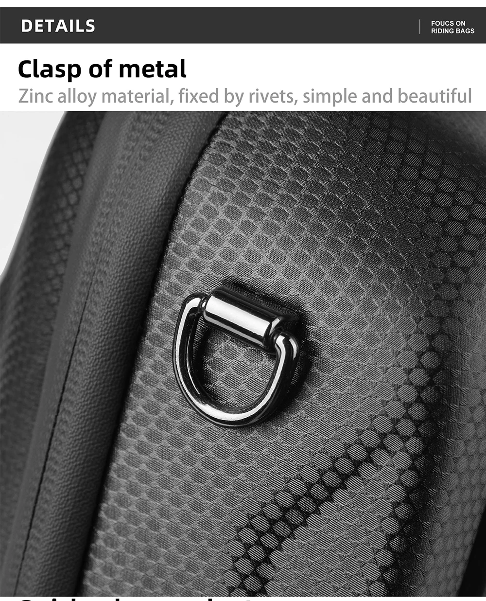 Rhinowalk Electric Scooter Front Bag Handlebar Water-Resistant Quick Release 4L EVA Big Capacity Universal For Xiaomi Scooter