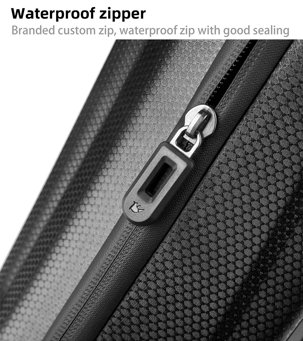 Rhinowalk Electric Scooter Front Bag Handlebar Water-Resistant Quick Release 4L EVA Big Capacity Universal For Xiaomi Scooter