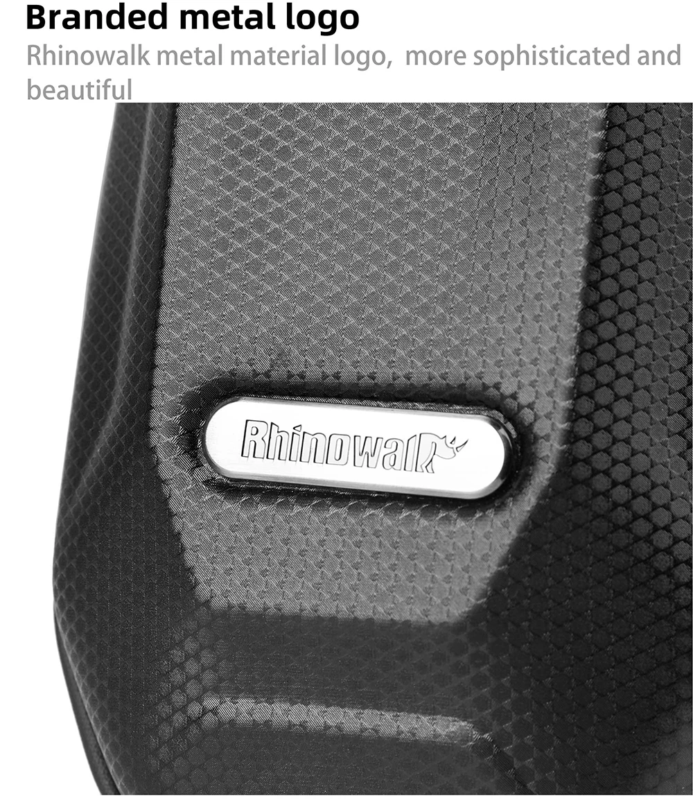 Rhinowalk Electric Scooter Front Bag Handlebar Water-Resistant Quick Release 4L EVA Big Capacity Universal For Xiaomi Scooter