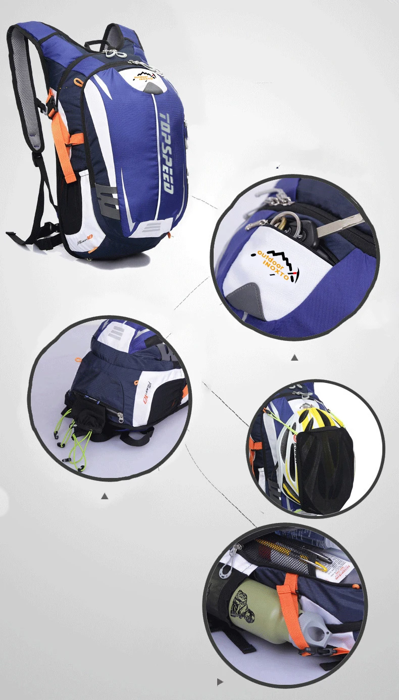 Biking Hydration Vest Backpack Men Portable Sport Cycling Backpack Outdoor Climbing Camping Hiking Backpack Bicycle MTB Mountain