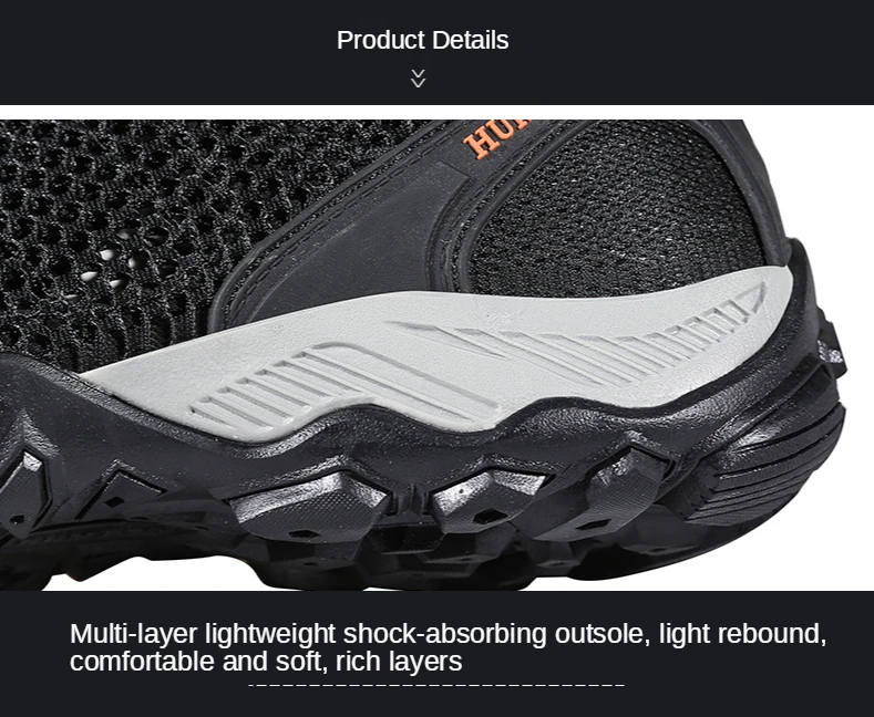 HUMTTO Hiking Shoes Men Breathable Outdoor Sports Climbing Shoes hunting shoes women Trekking Sneakers ankle boots Tactical shoe