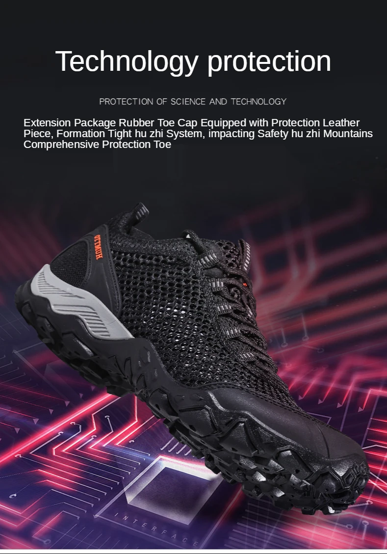 HUMTTO Hiking Shoes Men Breathable Outdoor Sports Climbing Shoes hunting shoes women Trekking Sneakers ankle boots Tactical shoe