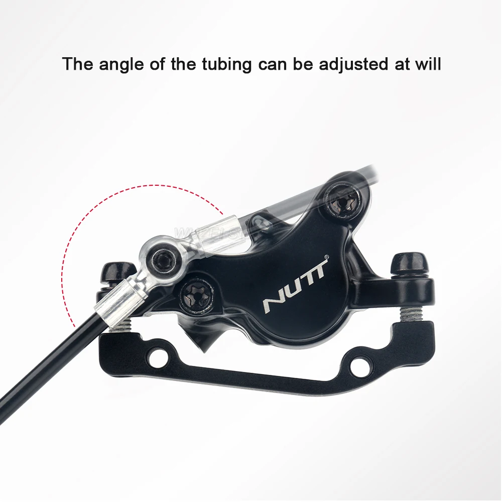 NUTT A5-D Electric MTB Bike Scooter Hydraulic Brake 140 160 180mm for Mini Kugoo G Booster ES3 Dualtron Ultra Speedway Zero X10