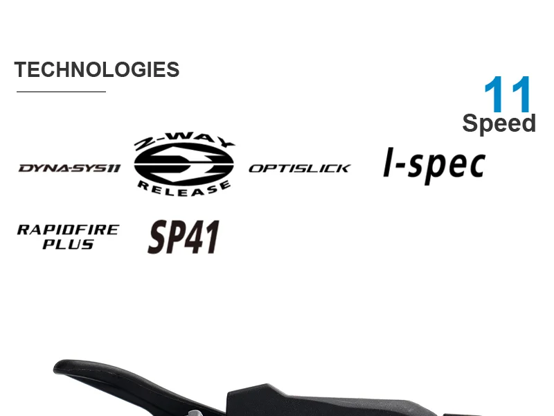 SHIMANO SLX M7000 Shifter SL-M7000-11-B-IR RAPIDFIRE PLUS - Right Shift Lever - I-SPEC B - 11-speed Original Parts