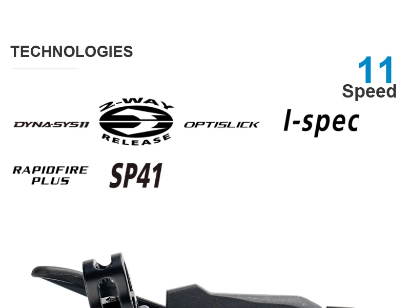 SHIMANO SLX M7000 Shifter SL-M7000-11-B-IR RAPIDFIRE PLUS - Right Shift Lever - I-SPEC B - 11-speed Original Parts
