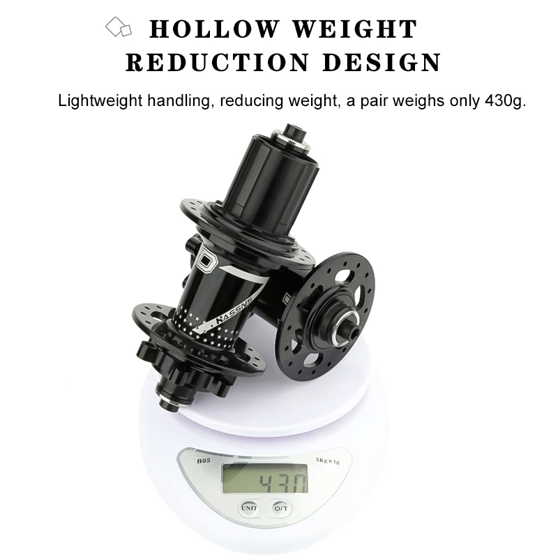 HASSNS PRO7 Mtb Hub 32 24 Holes Bearing Mountain Bike Freehub Rear Hub 32h 24h Noisy Cube Bicycle Bushings 12 11 10 9 8 7 Speed