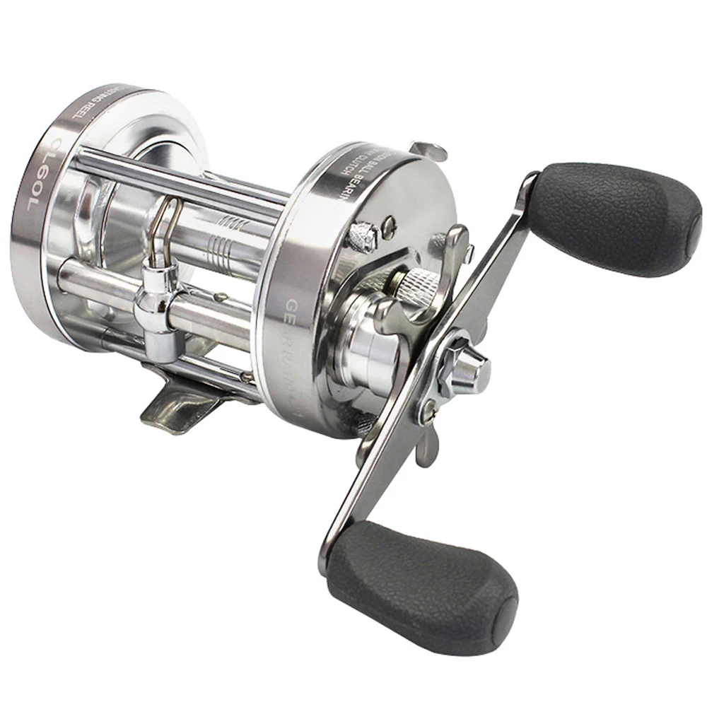 40#-60# Strong Trolling Reel Reinforced All Metal Saltwater Sea Boat Fishing Baitcasting Drum Wheel for Catfish Musky Bass Surf