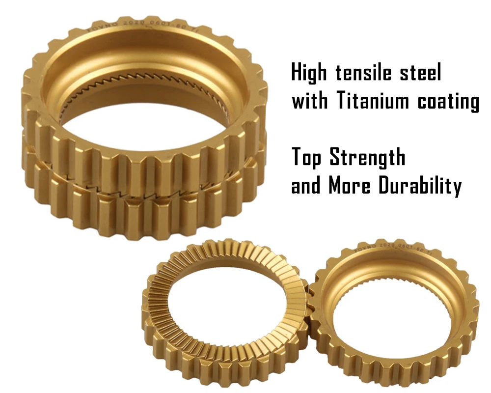 FOVNO Bicycle Hub Star Ratchet 60T Bike Hub Service Kit Ratchet for DT Patchet System Freehub MTB Road Hub Gear Bike Part