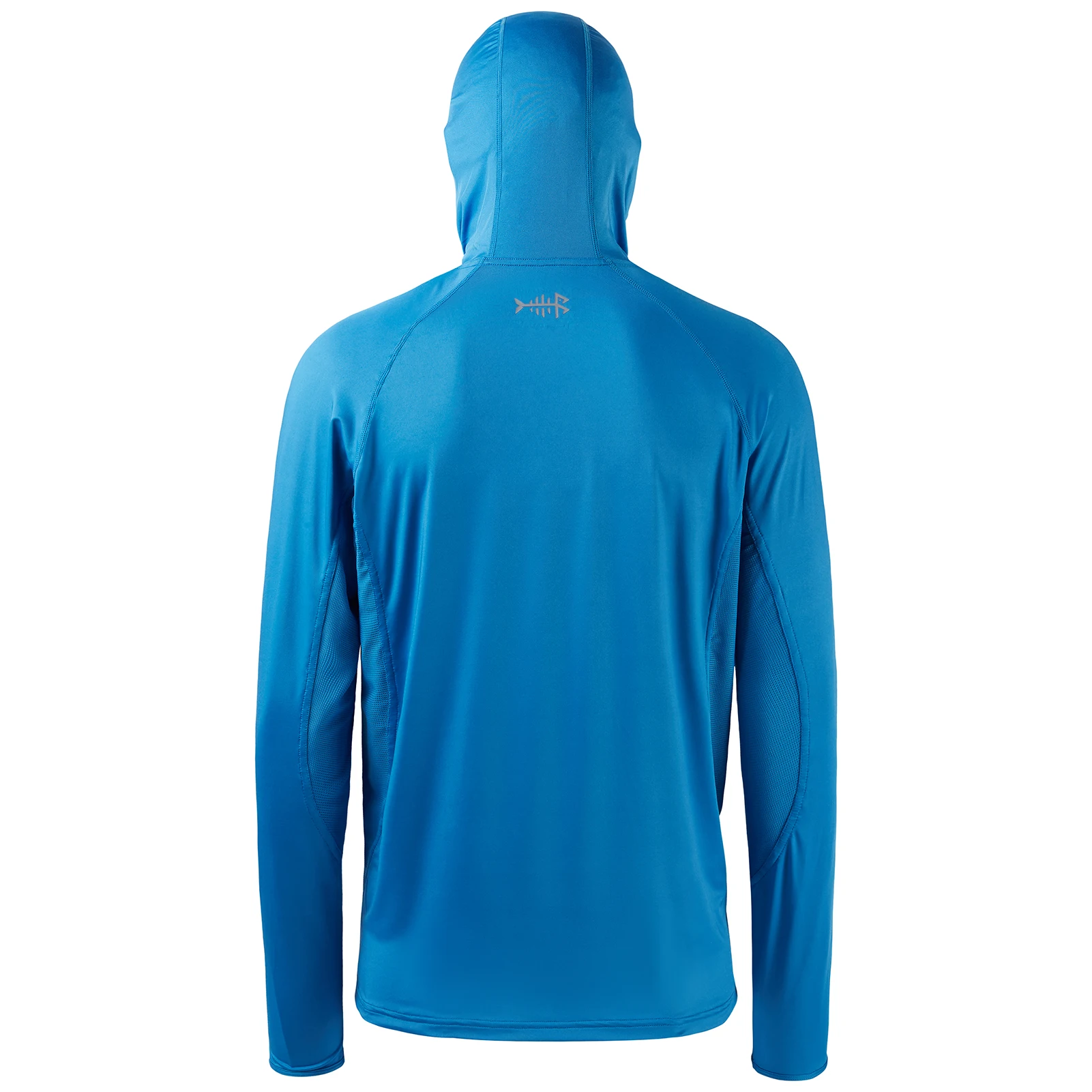 Bassdash UPF 50+ Men’s Long Sleeve Fishing Shirt with Mask UV Neck Gaiter Hoodie Keep Head Face Warm Outdoor Hiking Running