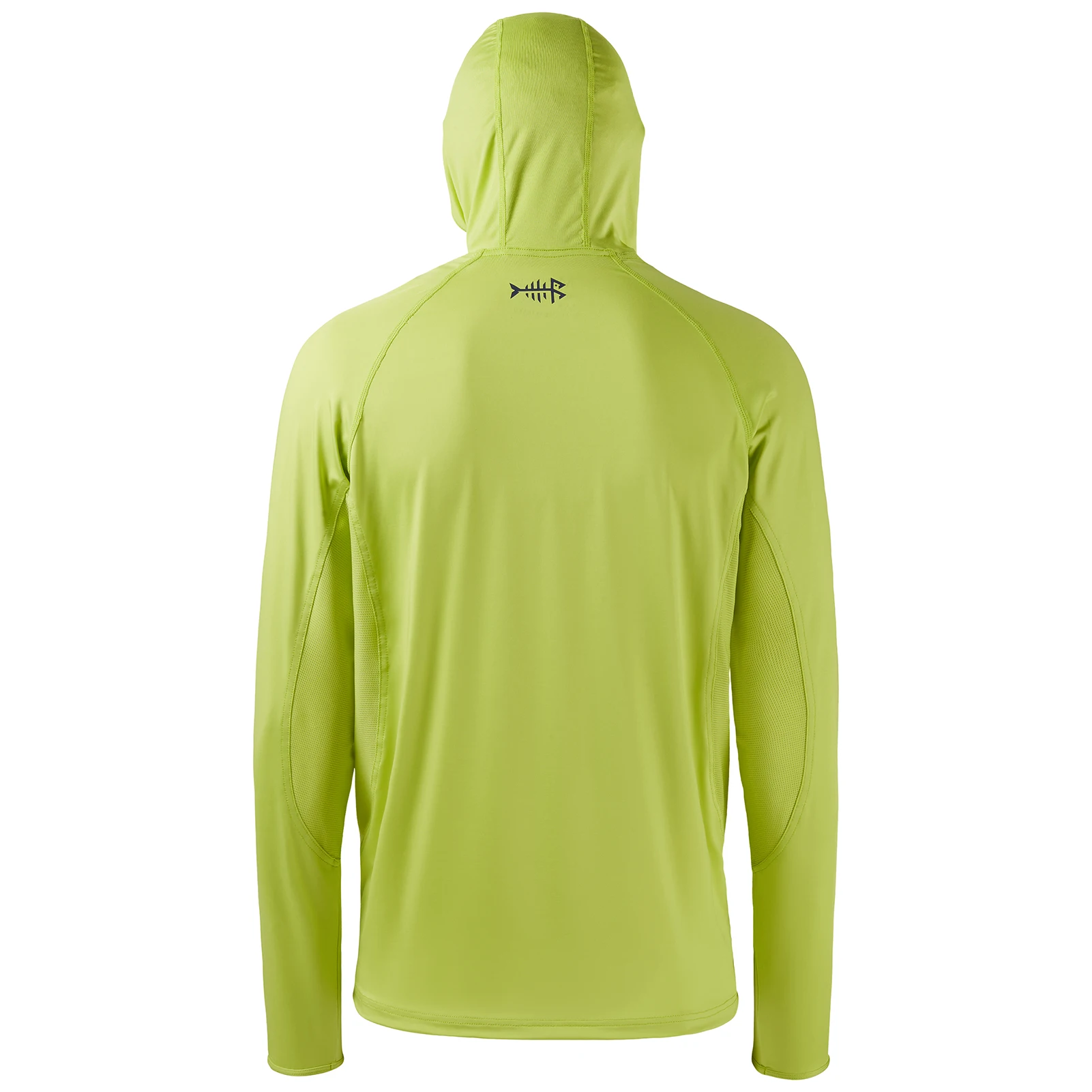 Bassdash UPF 50+ Men’s Long Sleeve Fishing Shirt with Mask UV Neck Gaiter Hoodie Keep Head Face Warm Outdoor Hiking Running