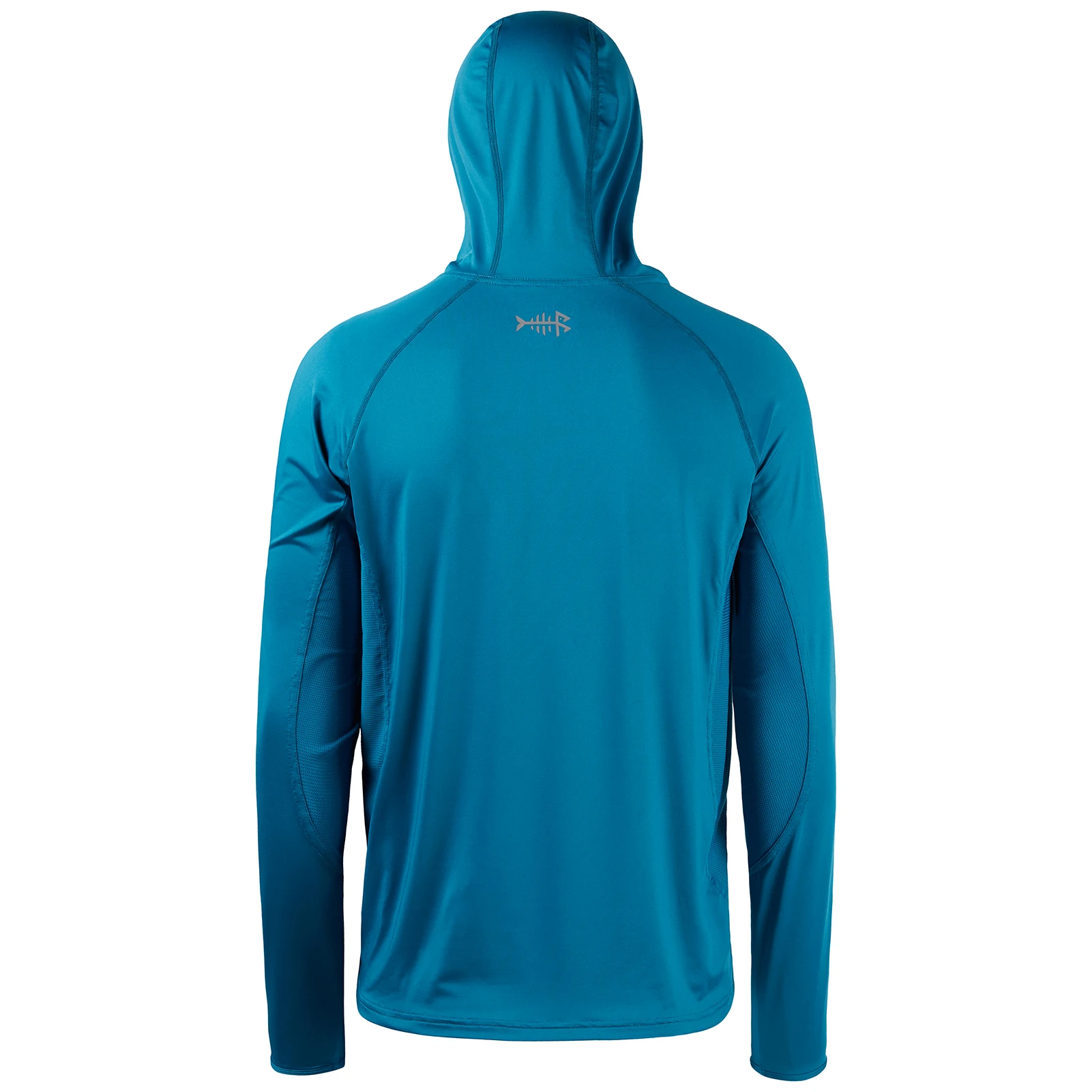 Bassdash UPF 50+ Men’s Long Sleeve Fishing Shirt with Mask UV Neck Gaiter Hoodie Keep Head Face Warm Outdoor Hiking Running