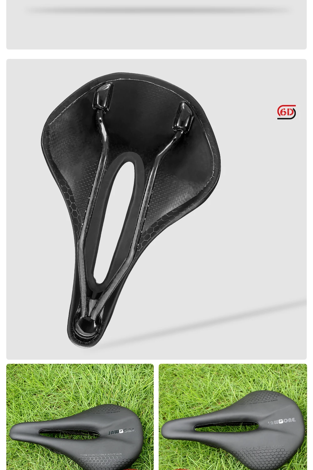 Jawbone Bike Saddle 5D 6D 7D Ultralight Full Carbon 143mm 150mm 155mm Leather MTB Bicycle Road Seat Cushion Cycling Accessories