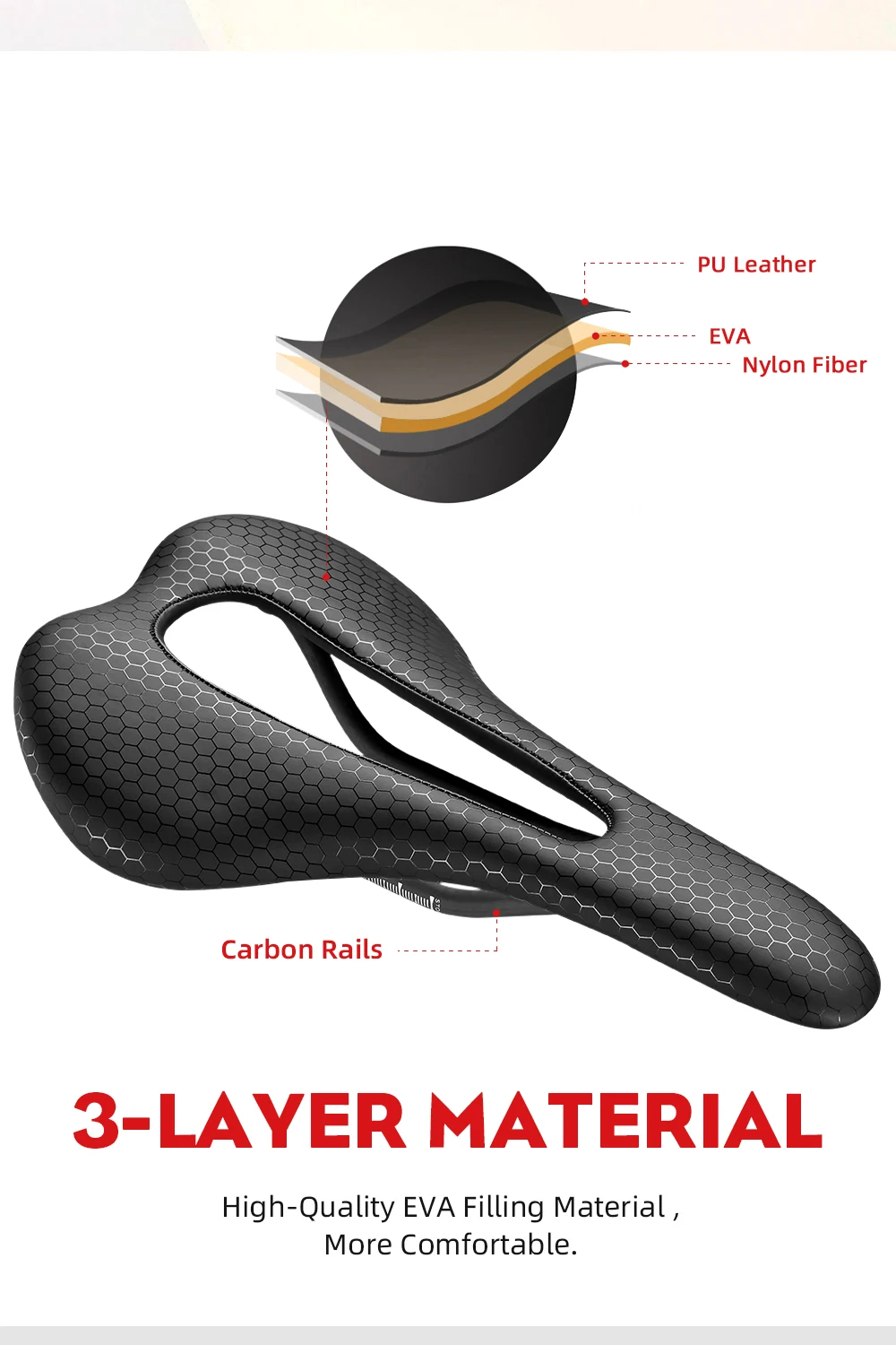 Jawbone Bike Saddle 5D 6D 7D Ultralight Full Carbon 143mm 150mm 155mm Leather MTB Bicycle Road Seat Cushion Cycling Accessories