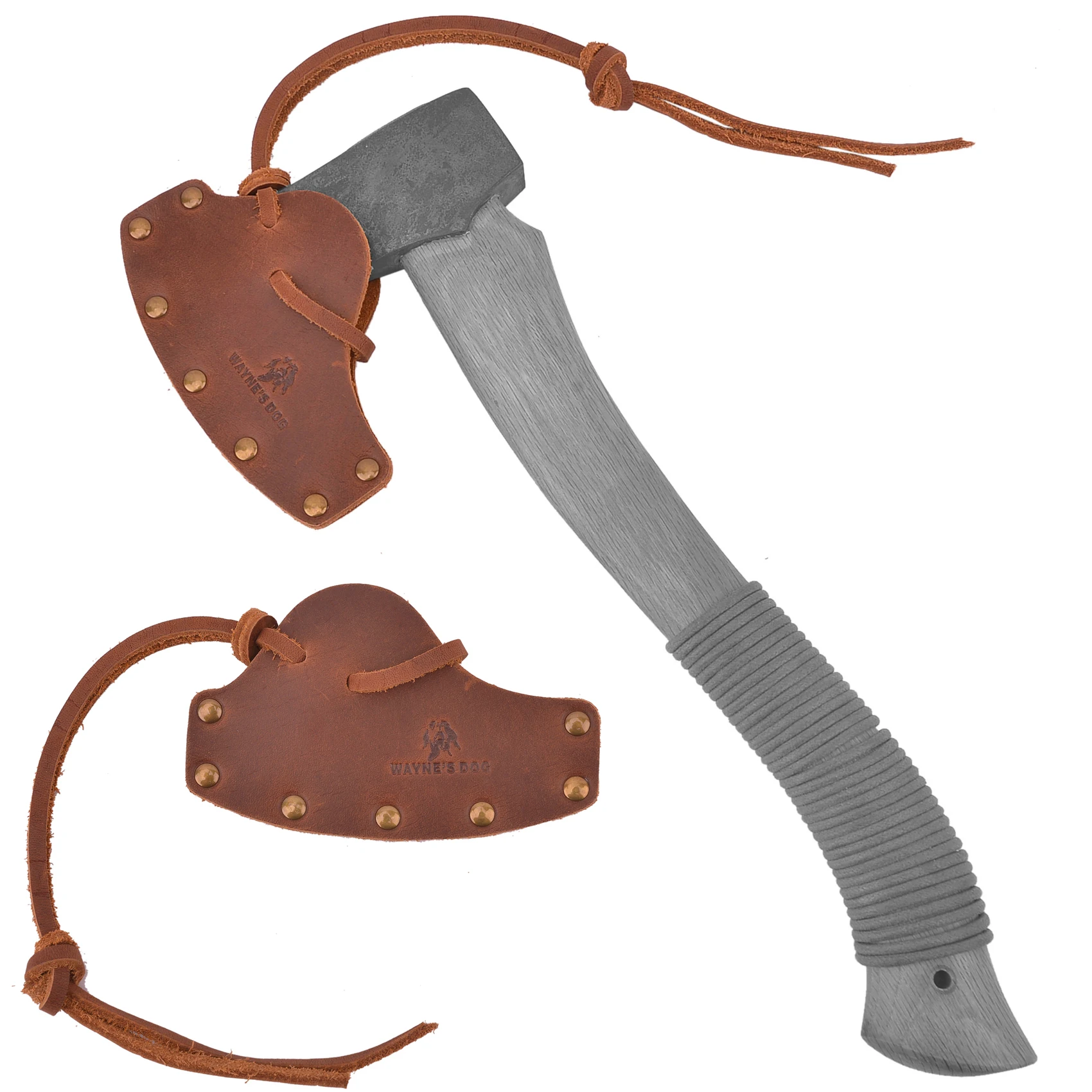 Cowhide Leather Axe Blade Sheath Protective / Axe Head Cover / Hatchet Cover Protector
