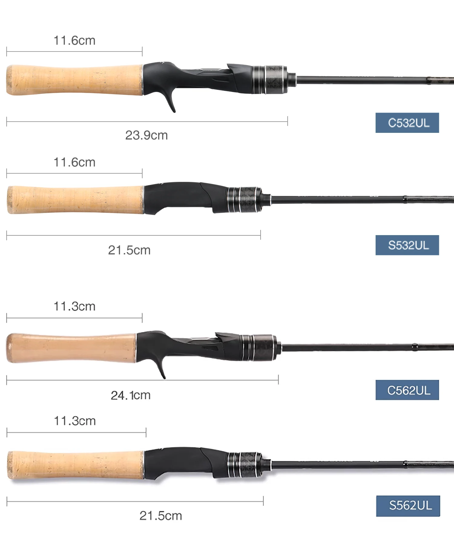 TSURINOYA Light Game Spinning Fishing Rod DRAGON 1.6m 1.8m UL Power Fast Action FUJI Guide Light Game Trout Ajing Stream Rod