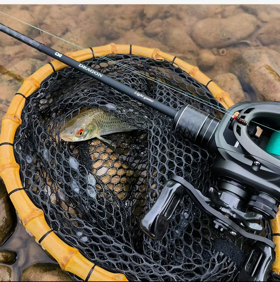 TSURINOYA Light Game Spinning Fishing Rod DRAGON 1.6m 1.8m UL Power Fast Action FUJI Guide Light Game Trout Ajing Stream Rod