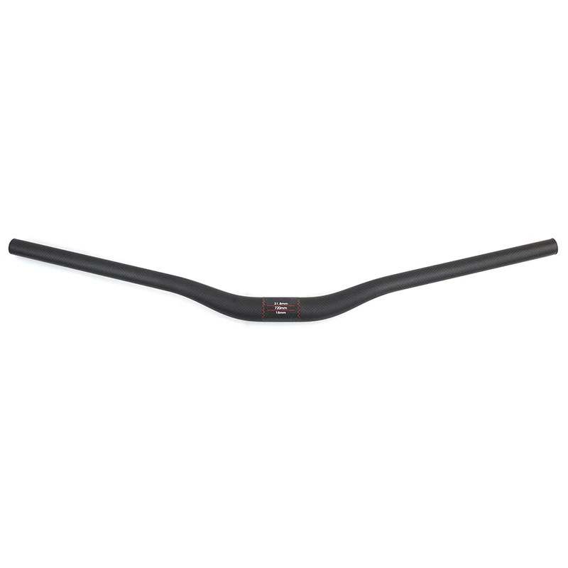 Brand New Climbing Mountain bike MTB 3K Full Carbon Fibre Bicycle Handlebar carbon bar 90mm rise 25mm Backsweep 31.8x660-760mm
