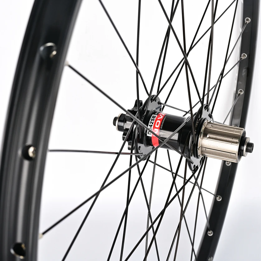Novatec Bicycle Wheel Set 26/27.5/29 Inch With D042SB Hubs QR SunRingle Rim 32 Holes MTB BIKE Wheel Disc Brake Inner Tube