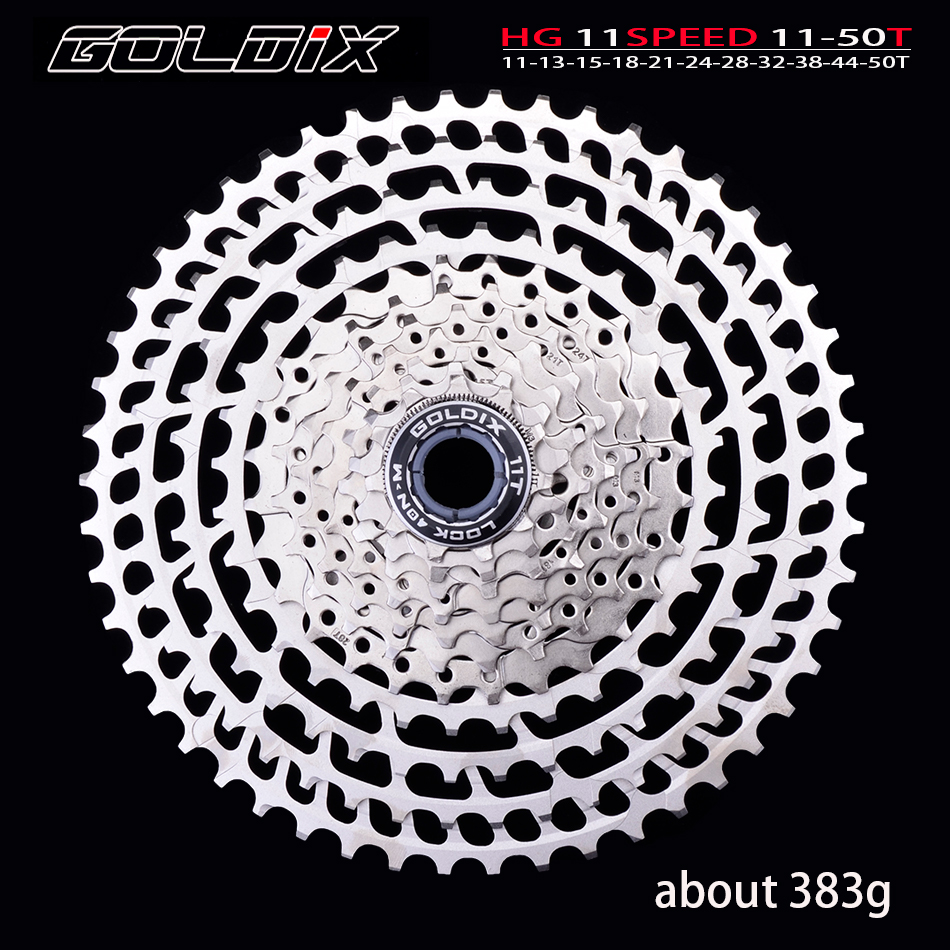SUNSHINE Ultra Light Mountain Bike Bicycle Cassette Aluminum Alloy Hollow CNC Machining 11/12Speed HG Compatible with SHIMANO