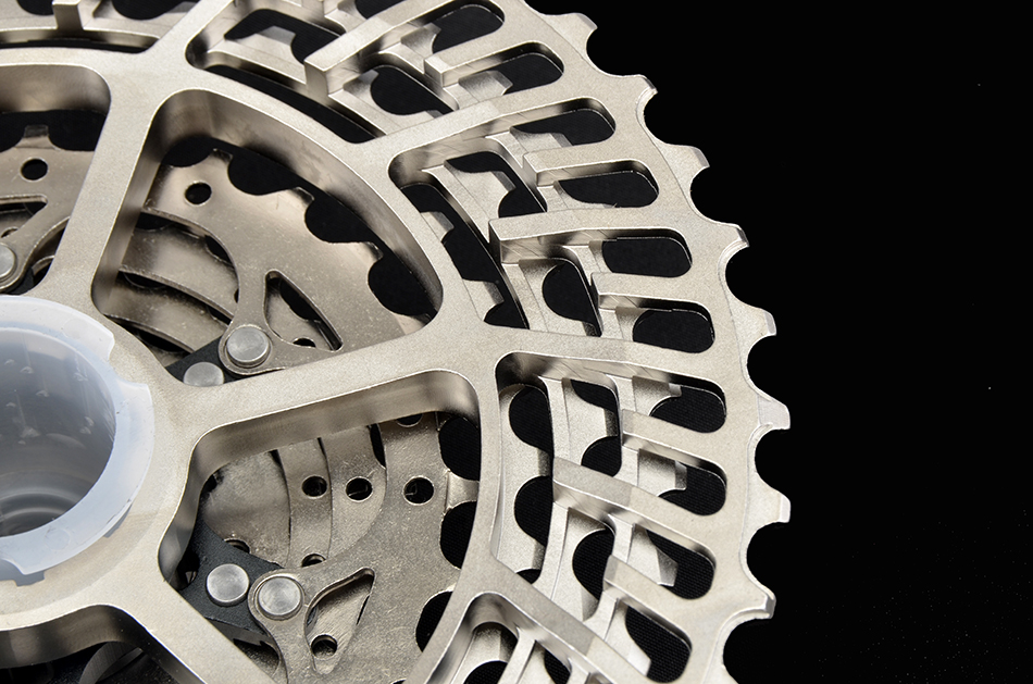 SUNSHINE Ultra Light Mountain Bike Bicycle Cassette Aluminum Alloy Hollow CNC Machining 11/12Speed HG Compatible with SHIMANO