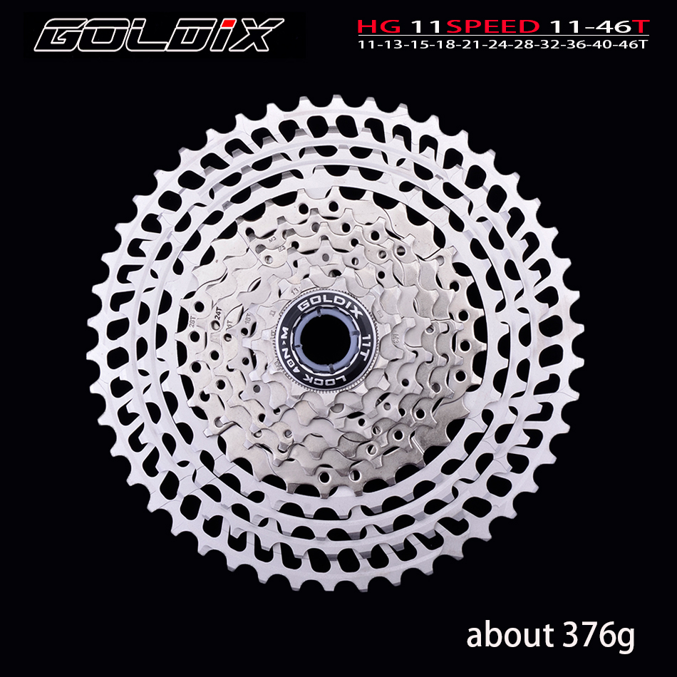 SUNSHINE Ultra Light Mountain Bike Bicycle Cassette Aluminum Alloy Hollow CNC Machining 11/12Speed HG Compatible with SHIMANO