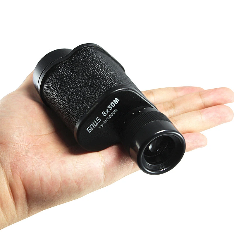 Metal 8X30 10X40 12X45 Military Monocular HD High Quality Portable Mini Telescope Captain Caribbean Pirates Spyglass Binoculars