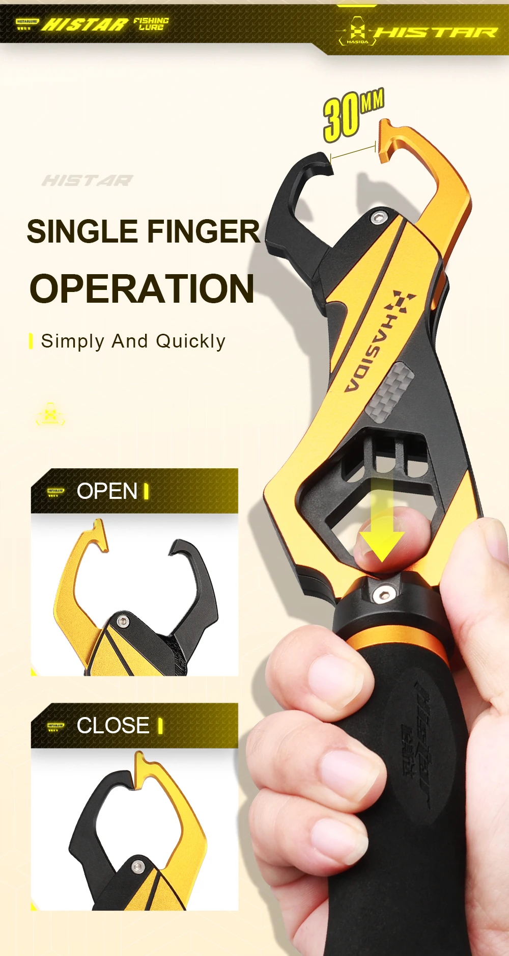 HISTAR 1Pc Fishing Pliers And Grip Anti Corrosion Aeronautical Aluminum Stainless Steel Multifunctional Tool Accessories