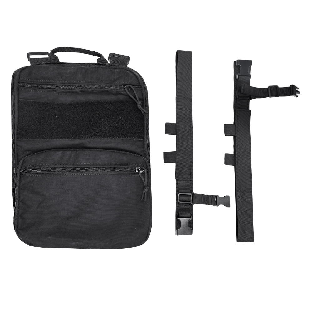 Tactical Flatpack MOLLE Backpack Expandable Bag DIY Hook&Loop Knapsack Integrate with Hunting Vest Plate Carrier Micro Chest Rig