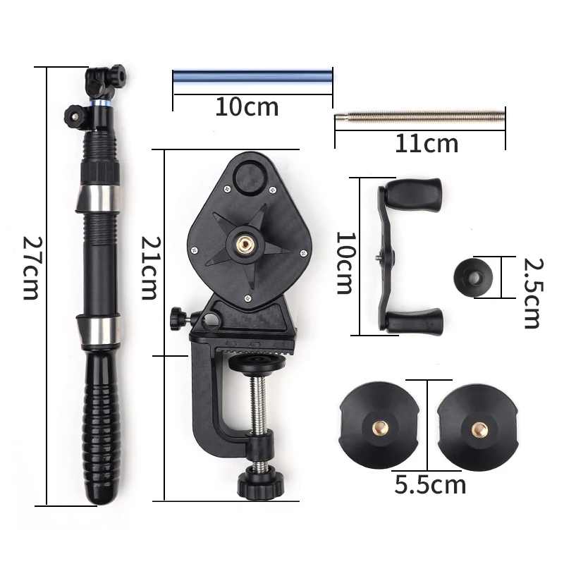 Portable Fishing Line Reel Bidirectioanl Winding Spooler Winder Universal Fishing Line Winder