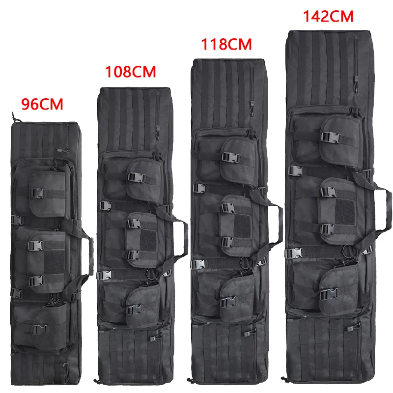 Outdoor Sports Tactical Gun Pack Long Gun Air Gun Color Bullet Shooting Hunting Equipment Pack 98cm/118cm/142cm