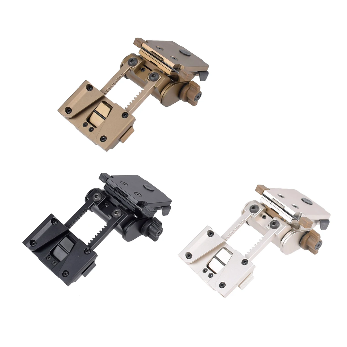 Metal L4 G24 L4G24 Wilcox Night Vision Goggle Stent Skip Fast OPS Holder PVS14/15/18 J Arm NVG Helmet Mount Bracket Adapter