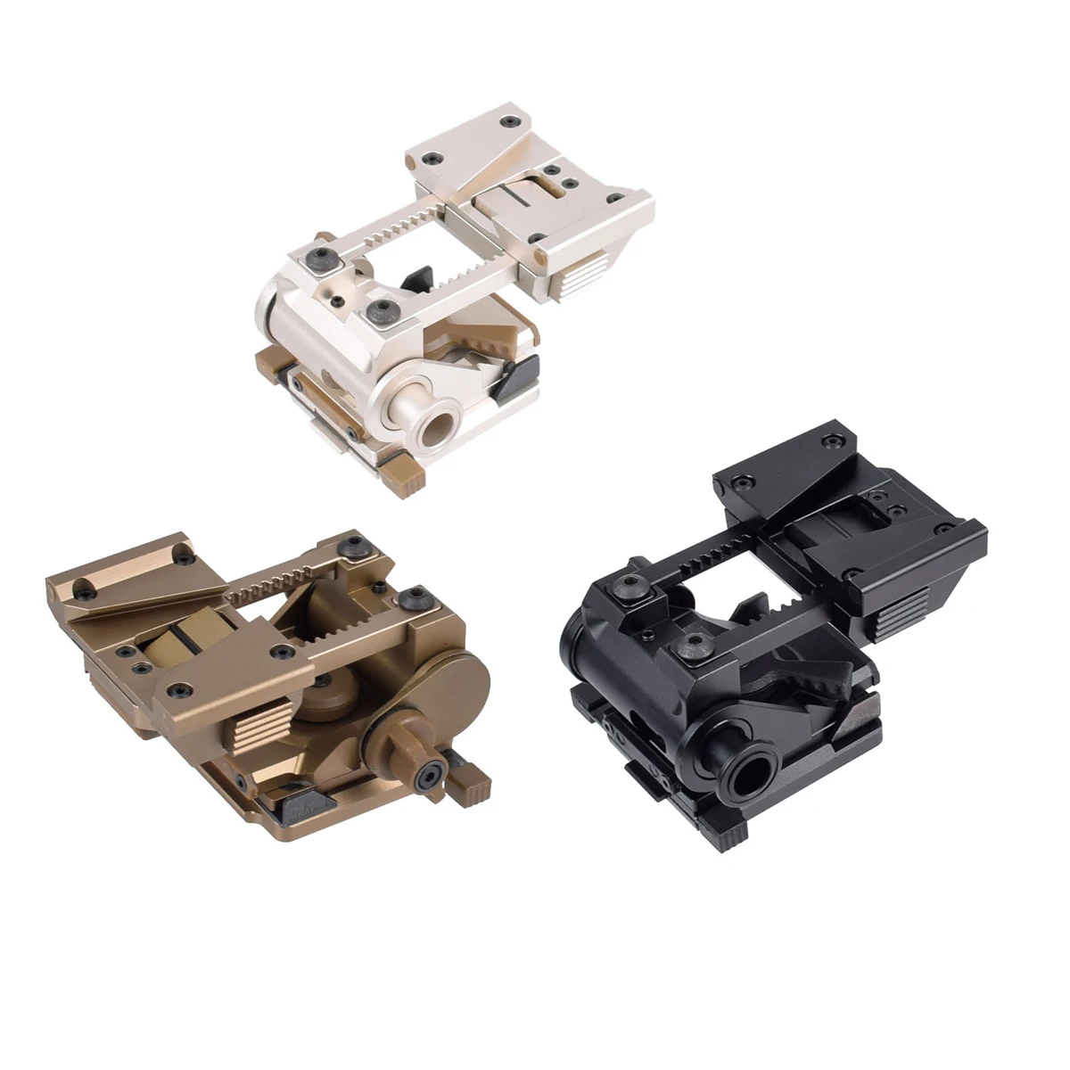 Metal L4 G24 L4G24 Wilcox Night Vision Goggle Stent Skip Fast OPS Holder PVS14/15/18 J Arm NVG Helmet Mount Bracket Adapter