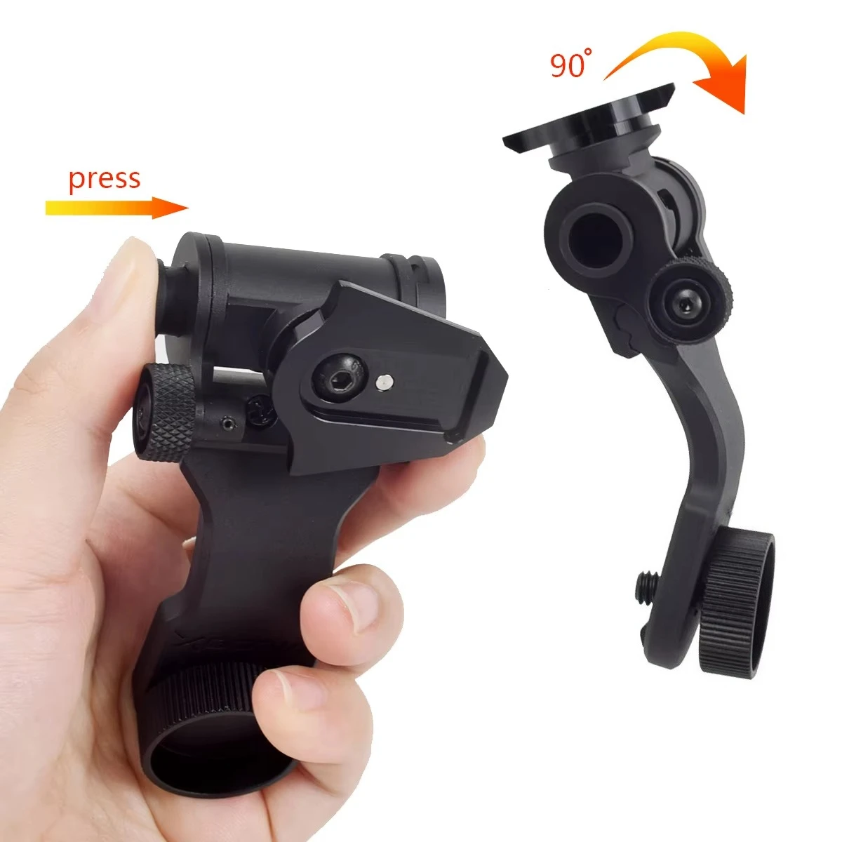 Metal L4 G24 L4G24 Wilcox Night Vision Goggle Stent Skip Fast OPS Holder PVS14/15/18 J Arm NVG Helmet Mount Bracket Adapter