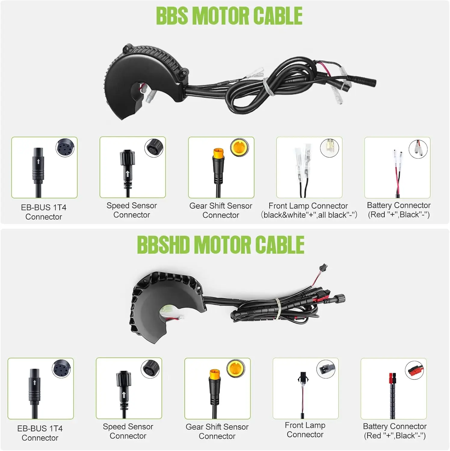 BAFANG BBS0102B 36V250W 36V/48v 500W BBSHD 48V/52V 1000W Controllers for Mid Drive UART Engine Kits