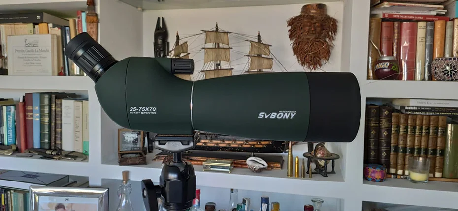 SVBONY 50/60/70/80 Spotting Scope Zoom Telescope Powerful Waterproof Long Range PORRO Prism for Shooting Camping equipment