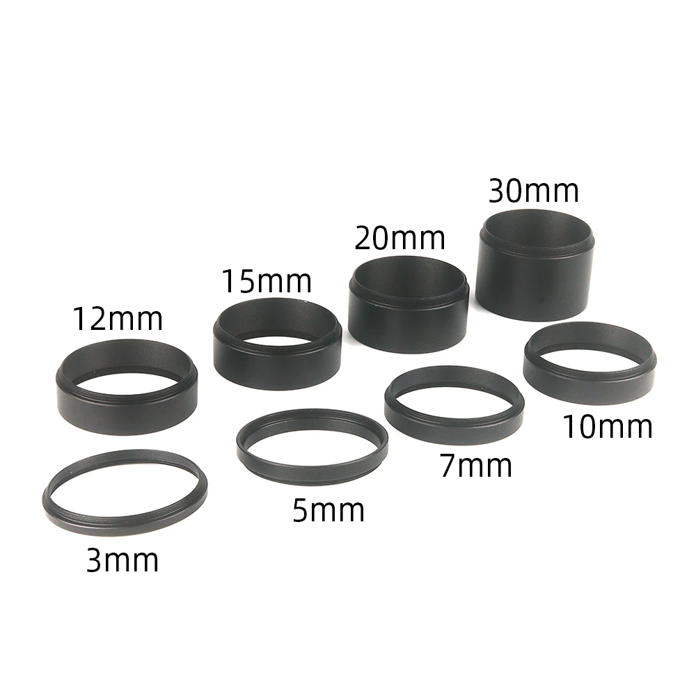 EYSDON M48x0.75 Focal Length Extension Tube Kit 5mm 10mm 15mm 20mm For Astronomical Telescope photography T Extending Ring