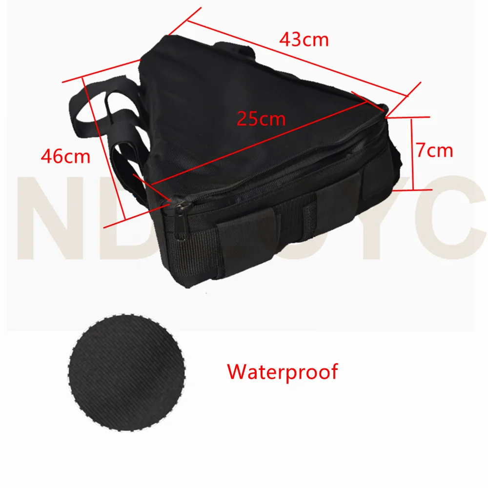 Waterproof E BIKE Battery Bag Electric Bicycle Triangle/Rectangle Battery Bag Pack Bicycle Frame MTB Pouch