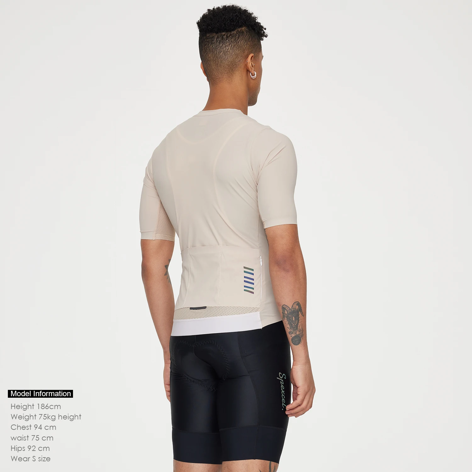 SPEXCEL 2021 New Coldback Fabric UPF 50+ Pro Aero Short sleeve cycling Jerseys Seamless No collar design zipper pocket green