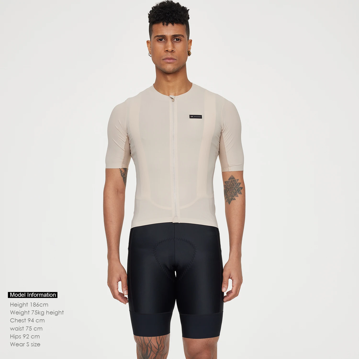 SPEXCEL 2021 New Coldback Fabric UPF 50+ Pro Aero Short sleeve cycling Jerseys Seamless No collar design zipper pocket green