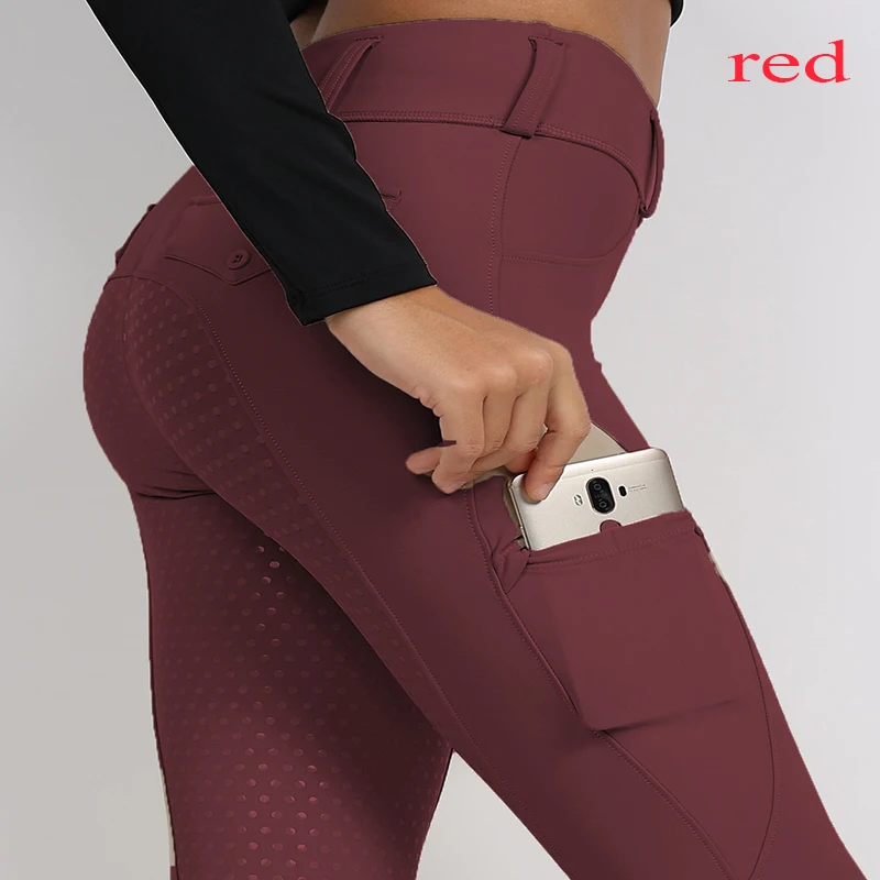 MXLLINA Western Full Seat Grip Woman Riding Tights Silicone Horseback Leggings Equestrian Riding Pants Breeches Clothes