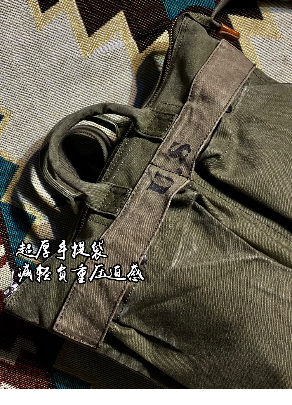 Travel Commuter Oil Wax Canvas Pilot Handbag Backpack Men Women Outdoor Trekking Hiking Climbing Camping Riding Rackpack