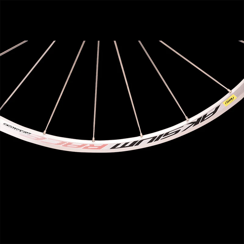 New Aksium Racing Road Bike Wheel 700c Aluminum Alloy Wheelset 6061 Bike Rim Brake for 8/9/10/11s QRM FTS-L