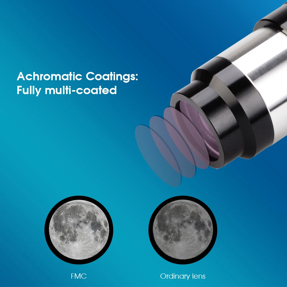 SVBONY 1.25" Telescope Eyepiece Barlow Lens 3x Fully Multi-Coated Advanced Achromatic SV136