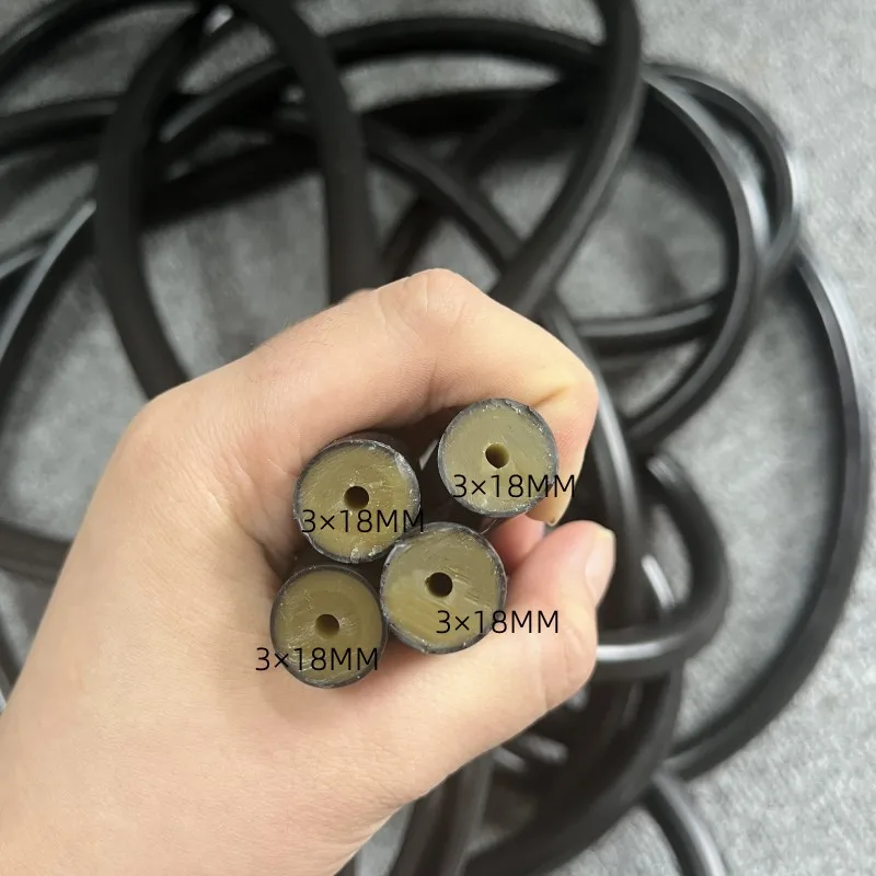 Hot Natural Latex Spearfishing Rubber 3x18mm Latex Tube Rubber Hose Harpoon Gun with Elastic Rubber Band for Spearfishing