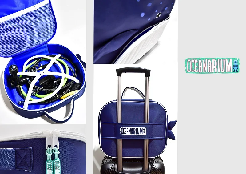 OCEANARIUM Scuba Diving Regulator Gear Bag Design for Water Sports Multi Purpose