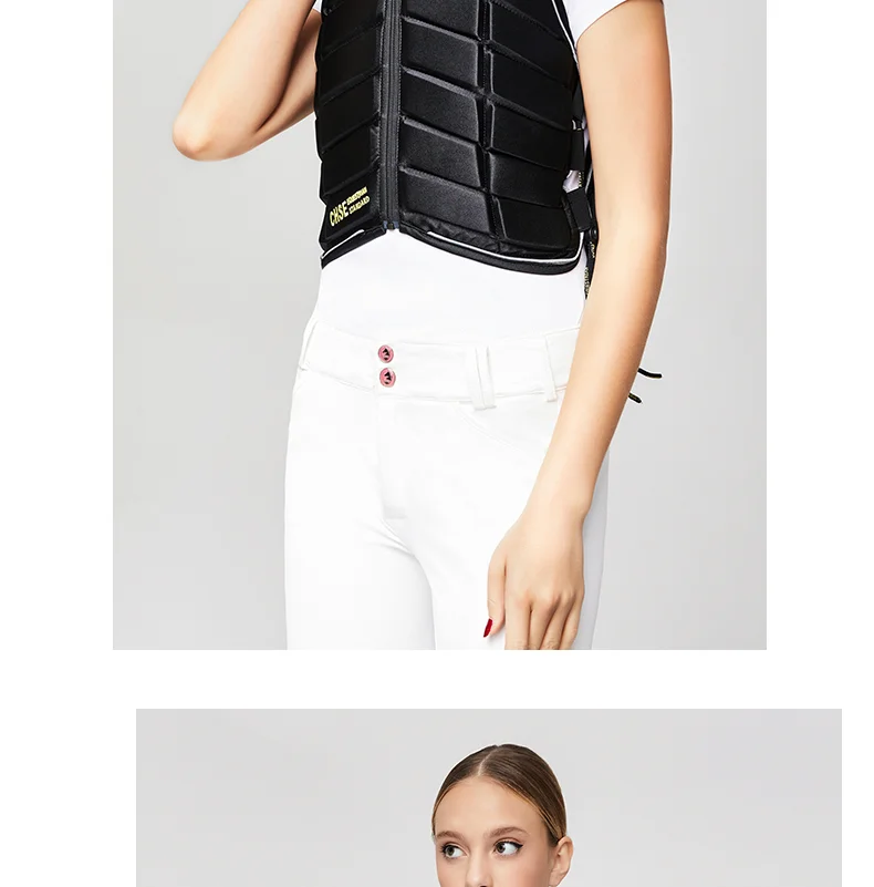 Unisex Adult Women Horse Riding Body Protector Man Equestrian Vest Thicken 1.5cm Equine Armor Riding Horse Protection