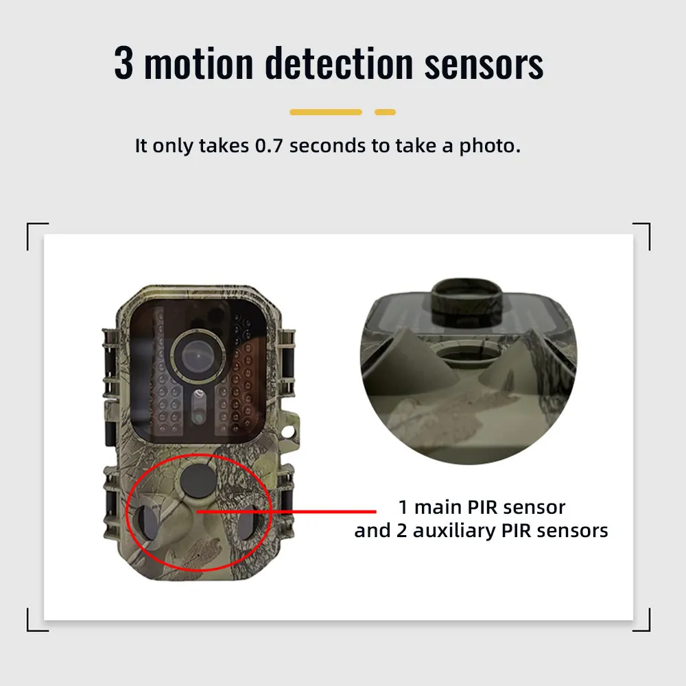 Hunting Trail Camera 16MP 1080P 940nm Infrared Night Vision Motion Activated Trigger Security Cam Outdoor Wildlife Photo Traps