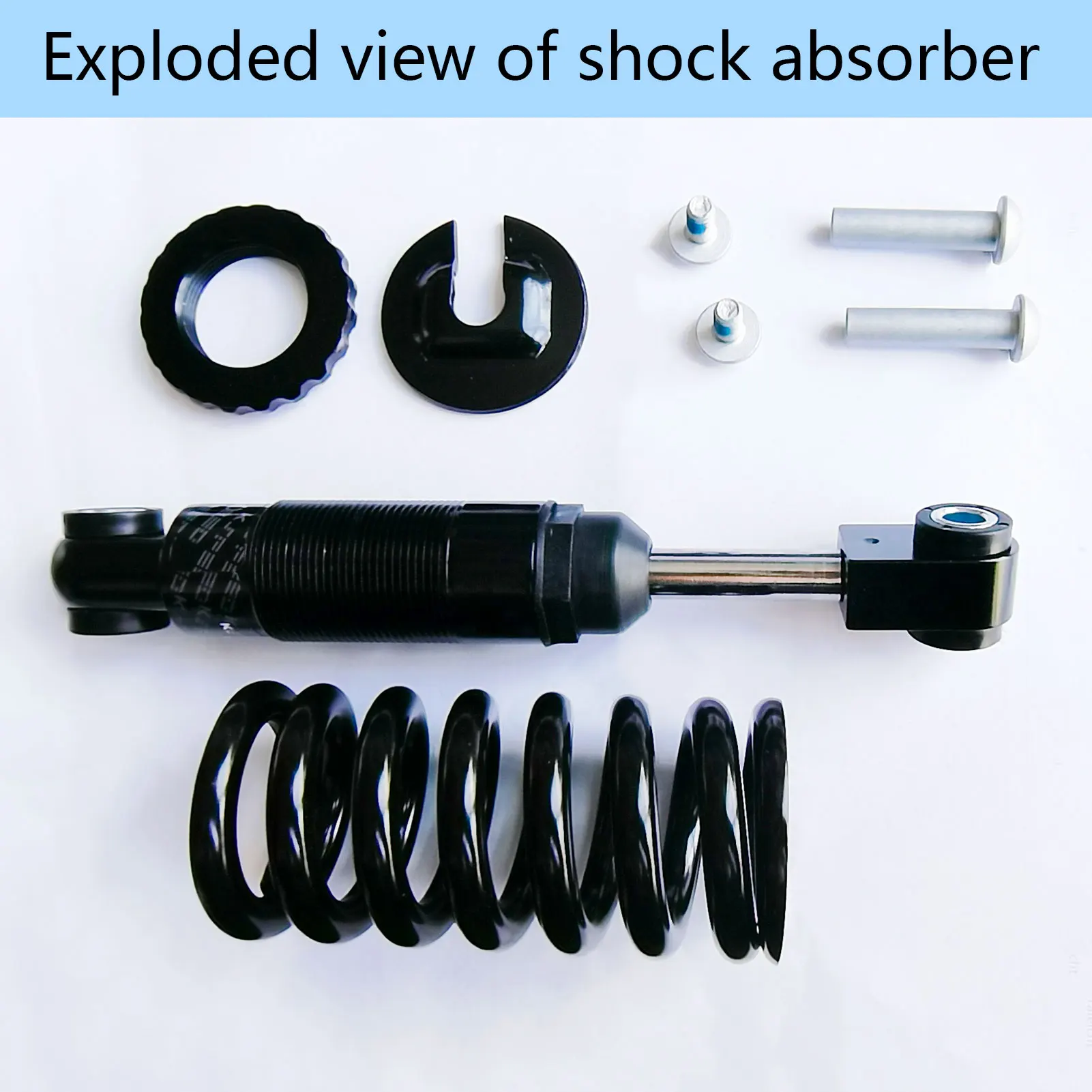 Bike Suspension Coil Spring, Rear Shock Absorber, 125mm, 150mm, 165mm, 190mm