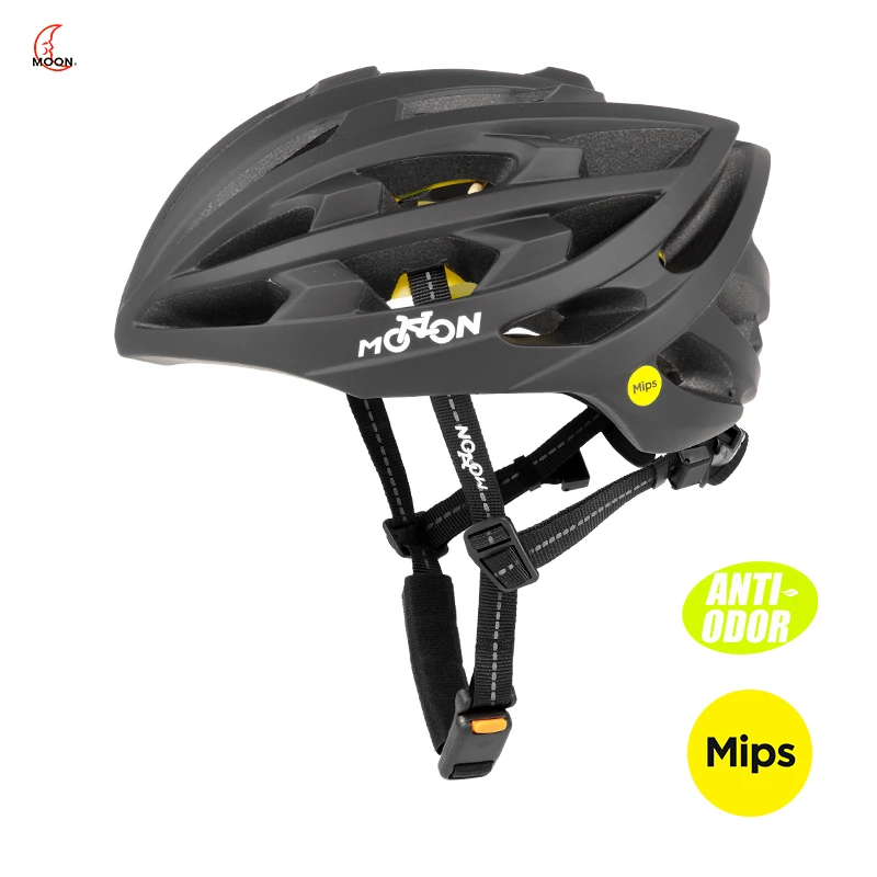 MOON Mips-Safety System Cycling Helmet for Men Women, Anti-Odor Sweat-Free Bike Racing Helmet, Adjustable Inmold Ultralight MTB